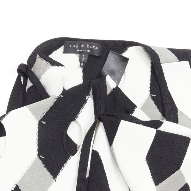 Rag & Bone Geometric Cut Dress - Image 12