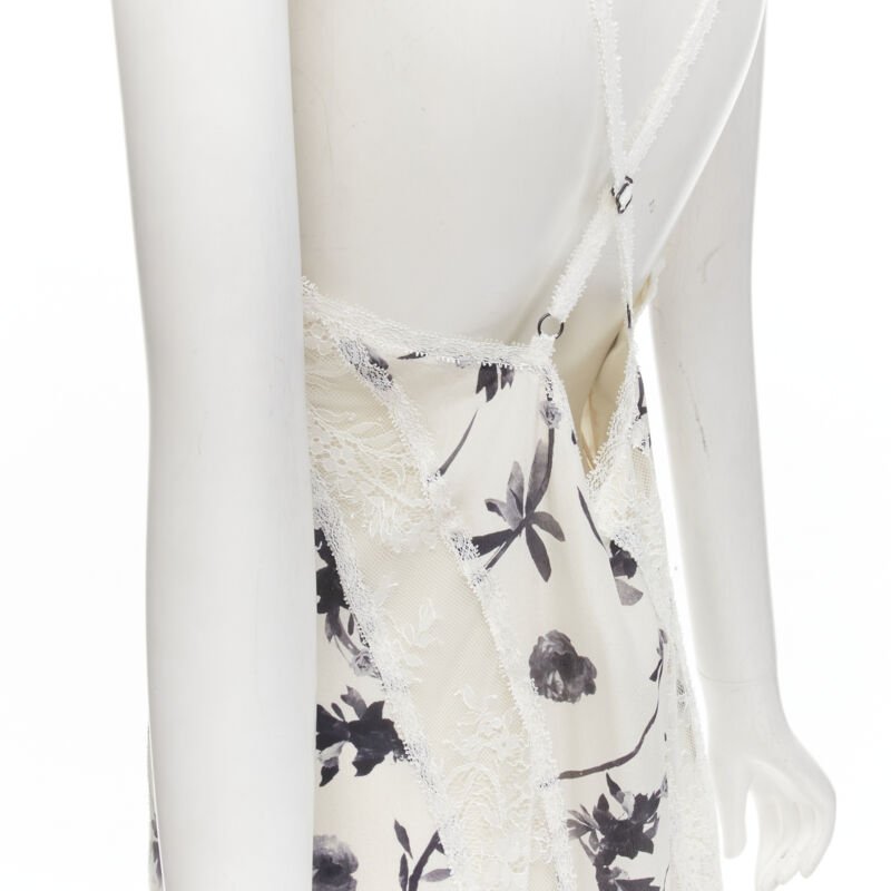 Alice & Olivia Floral Maxi Dress - Back view