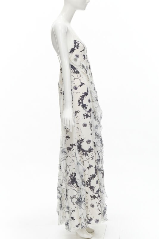 Alice & Olivia Floral Maxi Dress - 4