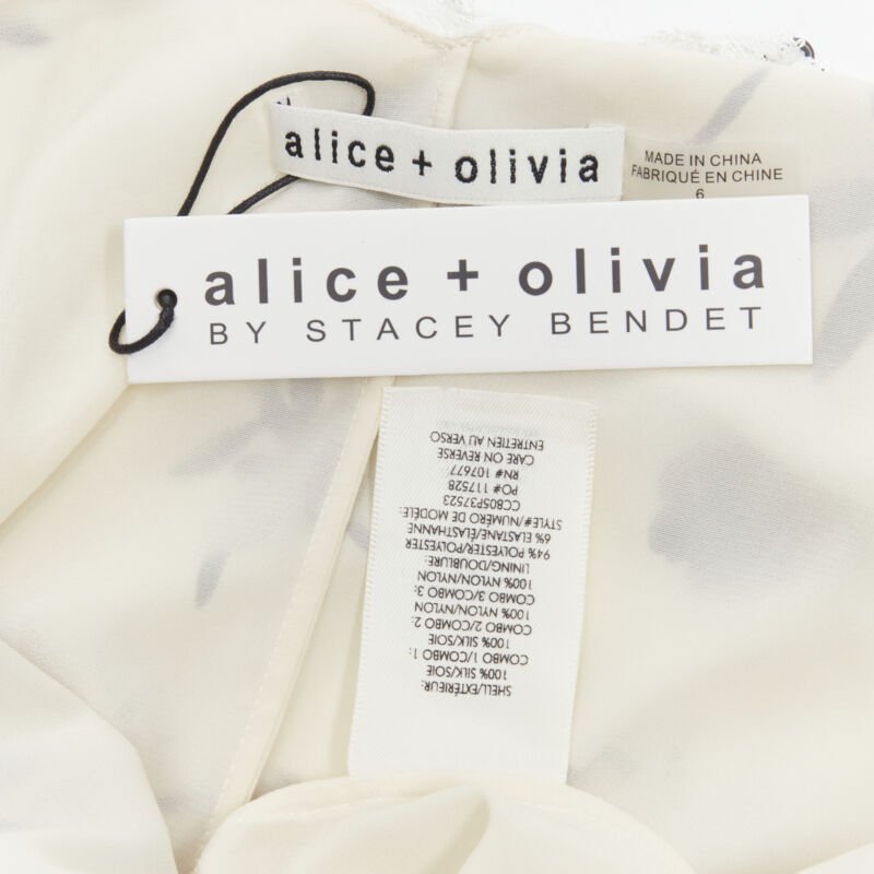 Alice & Olivia Floral Maxi Dress - Image 11