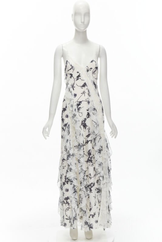 Alice & Olivia Floral Maxi Dress - Image 12