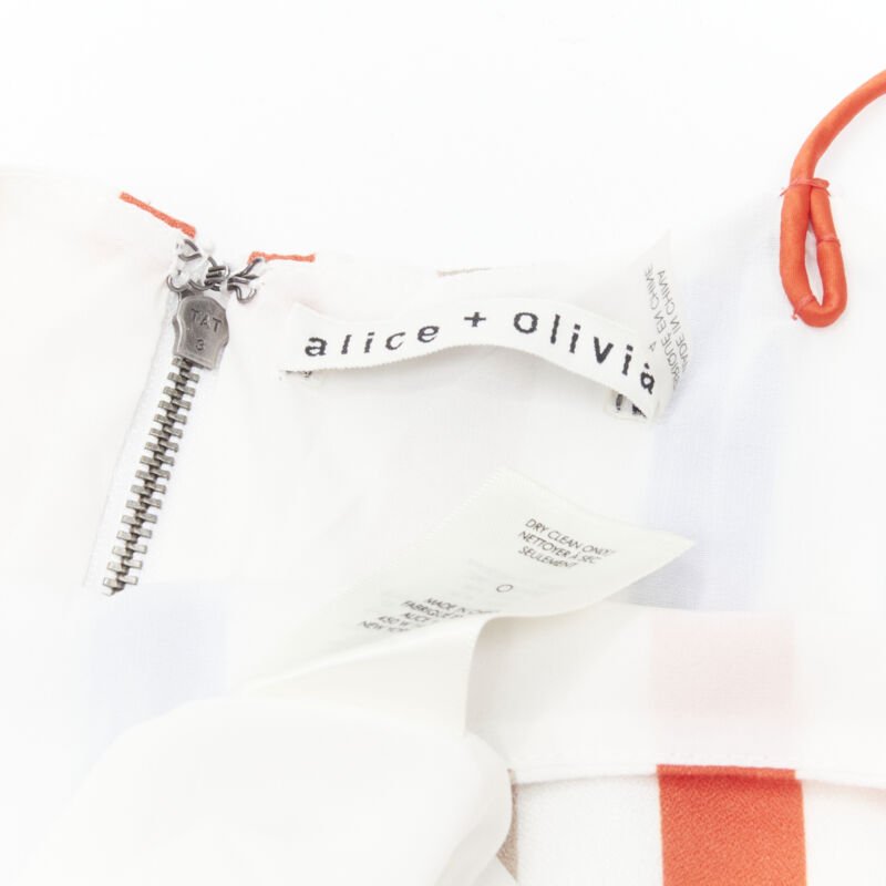 Alice & Olivia Striped Belted Dress - Image 11