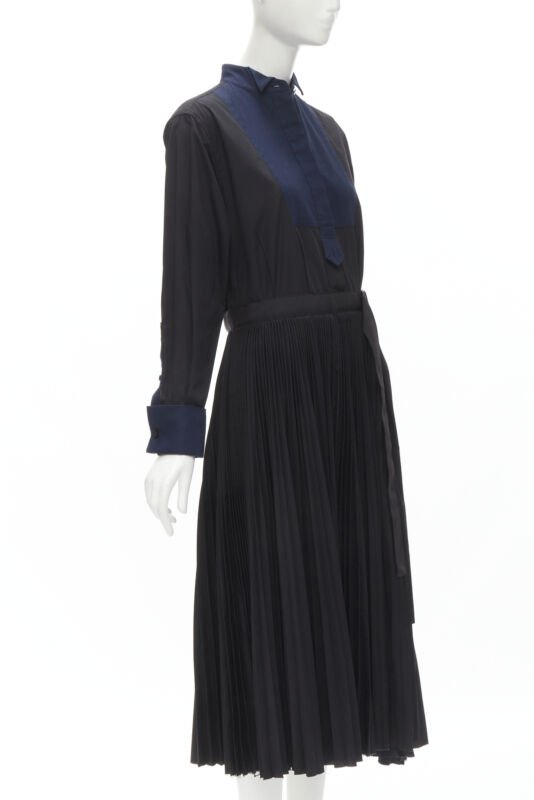 Sacai Tuxedo Bib Dress - Image 6