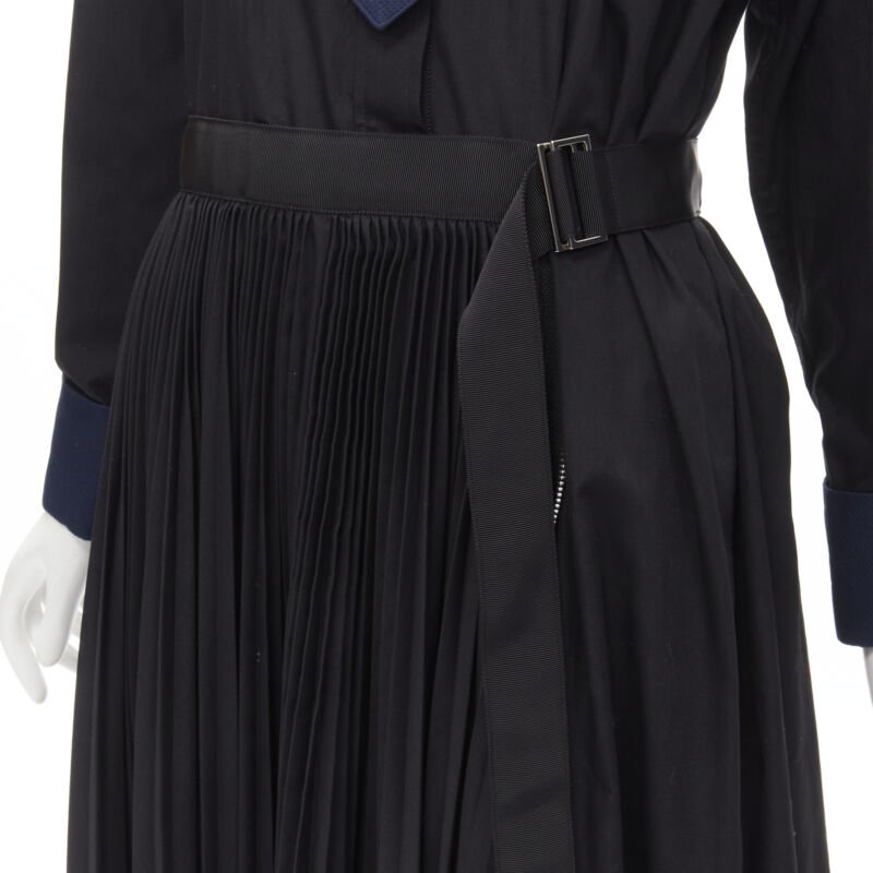 Sacai Tuxedo Bib Dress - Image 10
