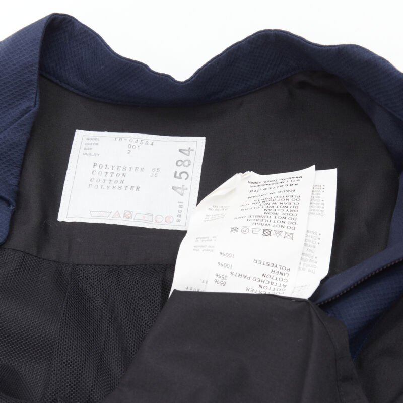 Sacai Tuxedo Bib Dress - Image 11