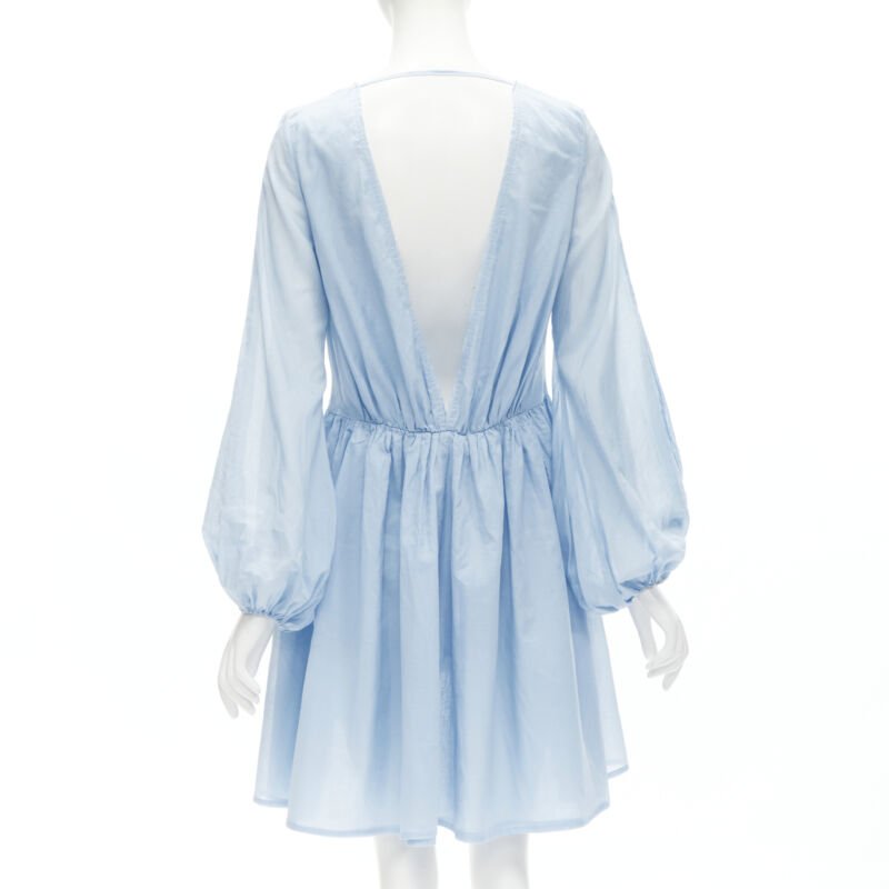 Kalita Plunge Bell Dress - Side view