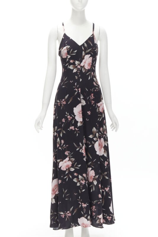Alice & Olivia Floral Slip Dress