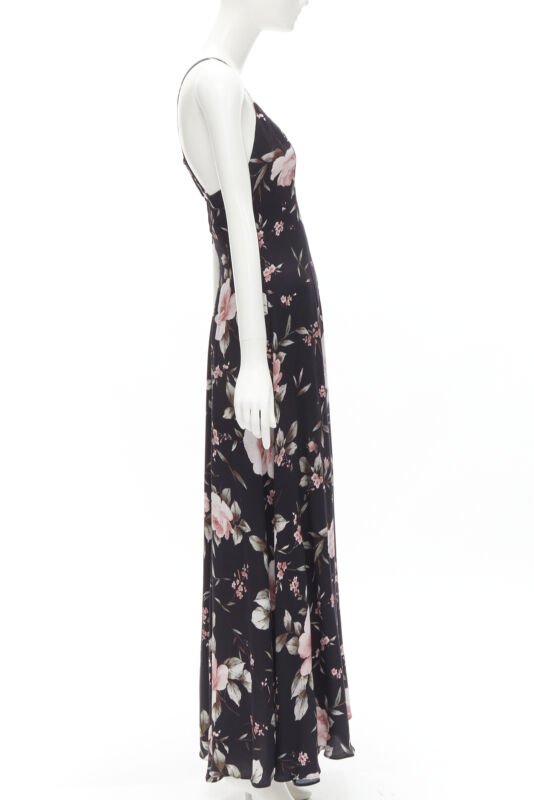 Alice & Olivia Floral Slip Dress - 4