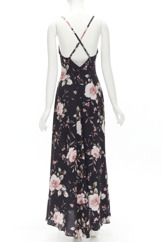 Alice & Olivia Floral Slip Dress - Side view