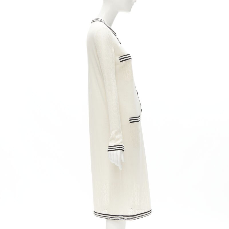 Chanel Crochet Knit Dress - 4