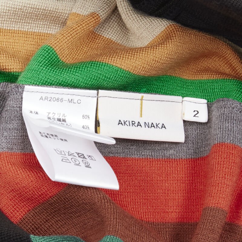 Akira Naka Stripe Knit Pants - Image 12