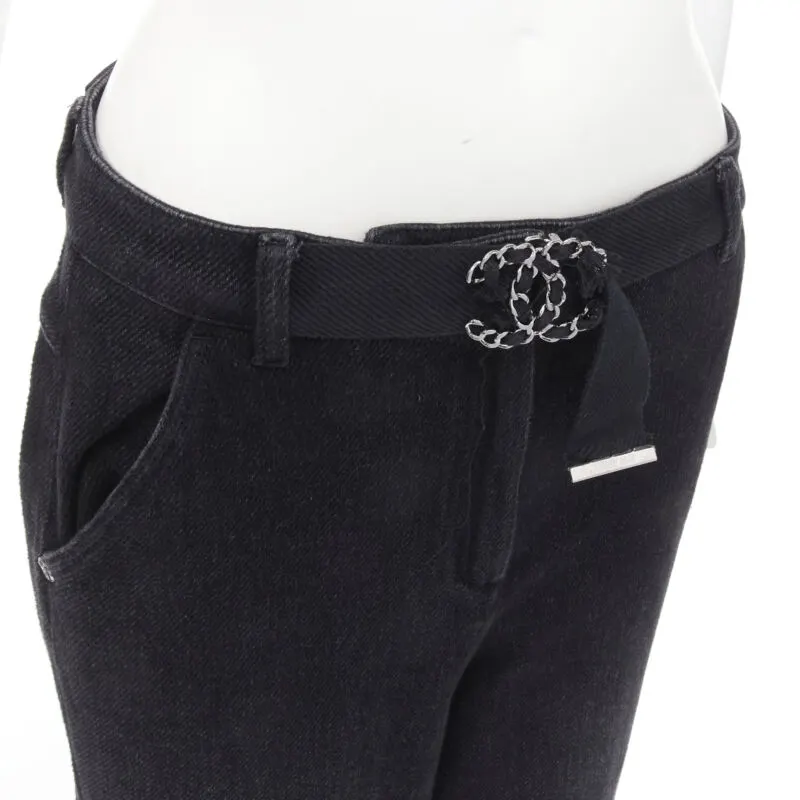 Chanel P60761V46402 Black Cotton Good - Back View