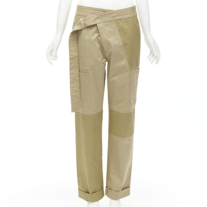 Monse Patchwork Cargo Jeans