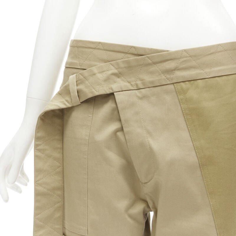 Monse Patchwork Cargo Jeans - Back view