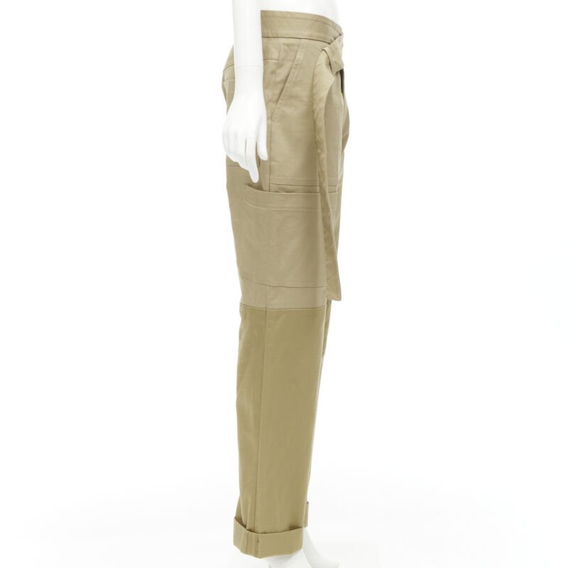 Monse Patchwork Cargo Jeans - 4