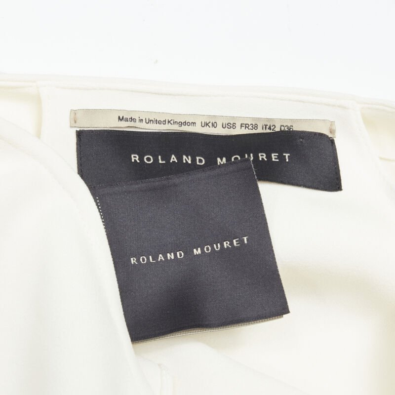 Roland Mouret Draped Cascade Top - Image 11