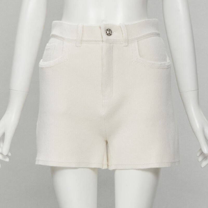 Barrie Cashmere Knit Shorts - Image 6
