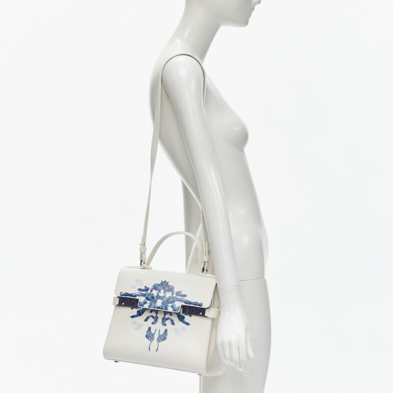 Delvaux Peekaboo PVC Bag - Back view