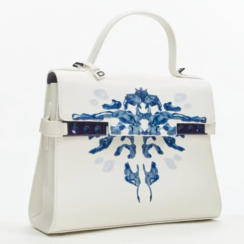 Delvaux Peekaboo PVC Bag White Leather Very good - Inside View