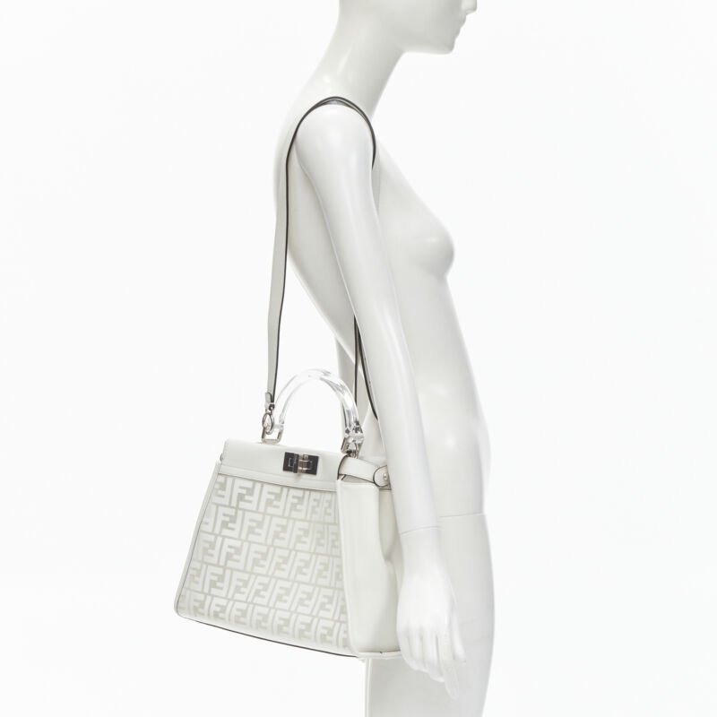 Fendi Supreme Pouchette Bag - Back view