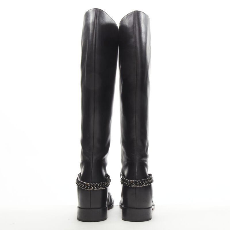 Christian Louboutin Pearl Embellished Flat Boots - Detail 1