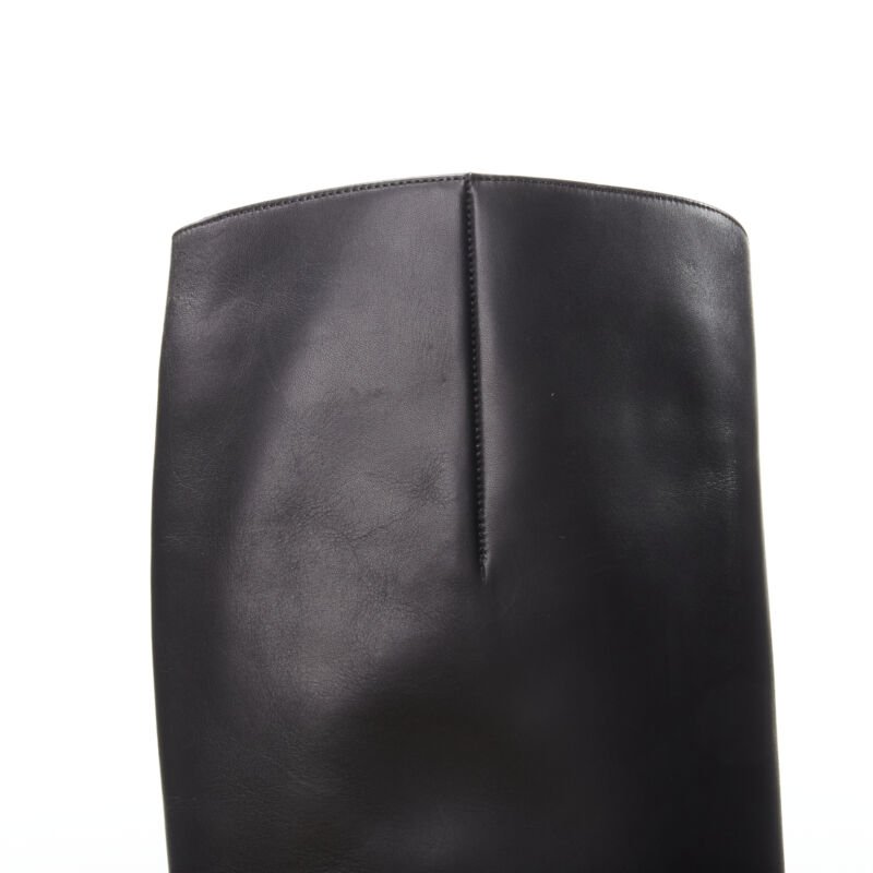 Christian Louboutin Pearl Embellished Flat Boots - Image 10