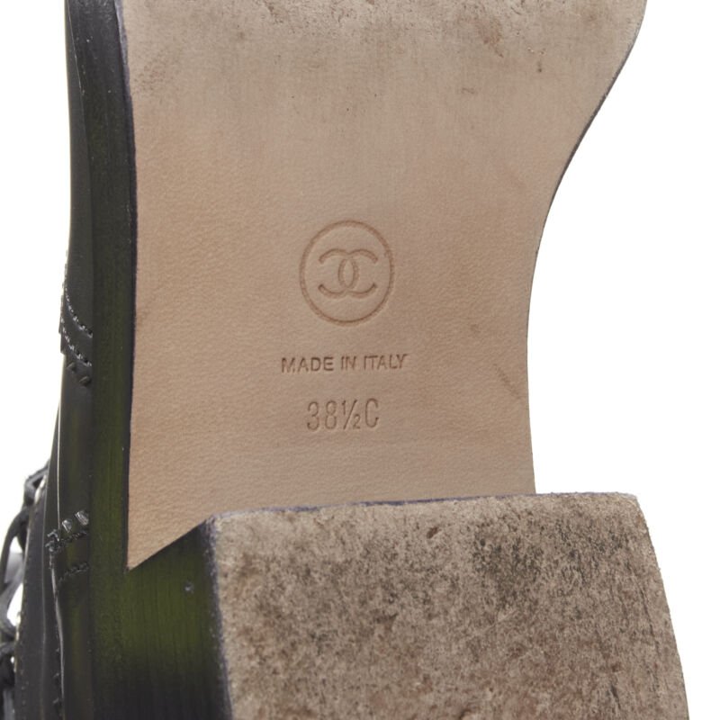 Chanel Bow Tie Western Boots - Image 12