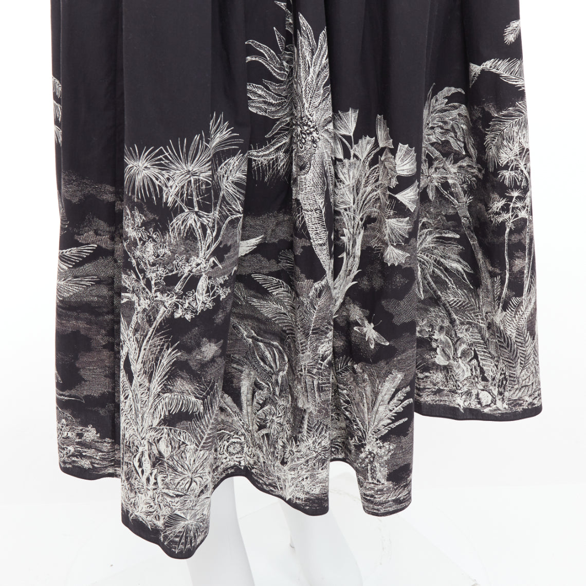Dior Jungle Elastic Skirt - Back view