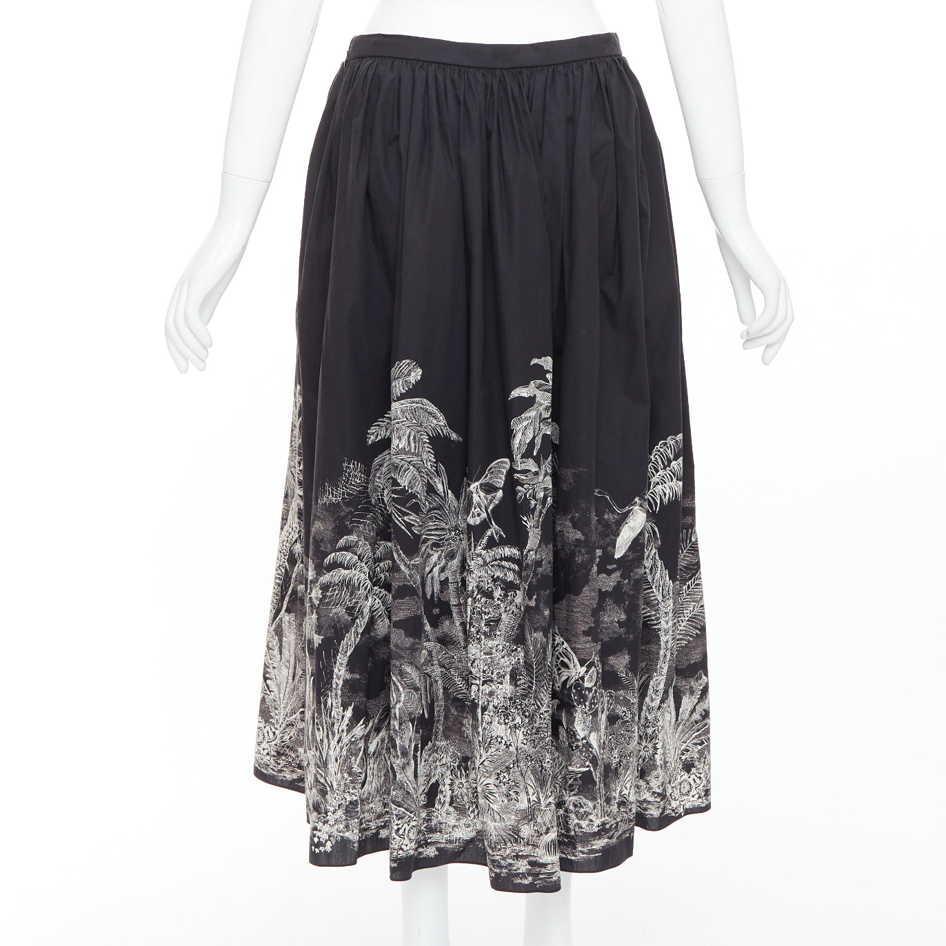 Dior Jungle Elastic Skirt - Side view