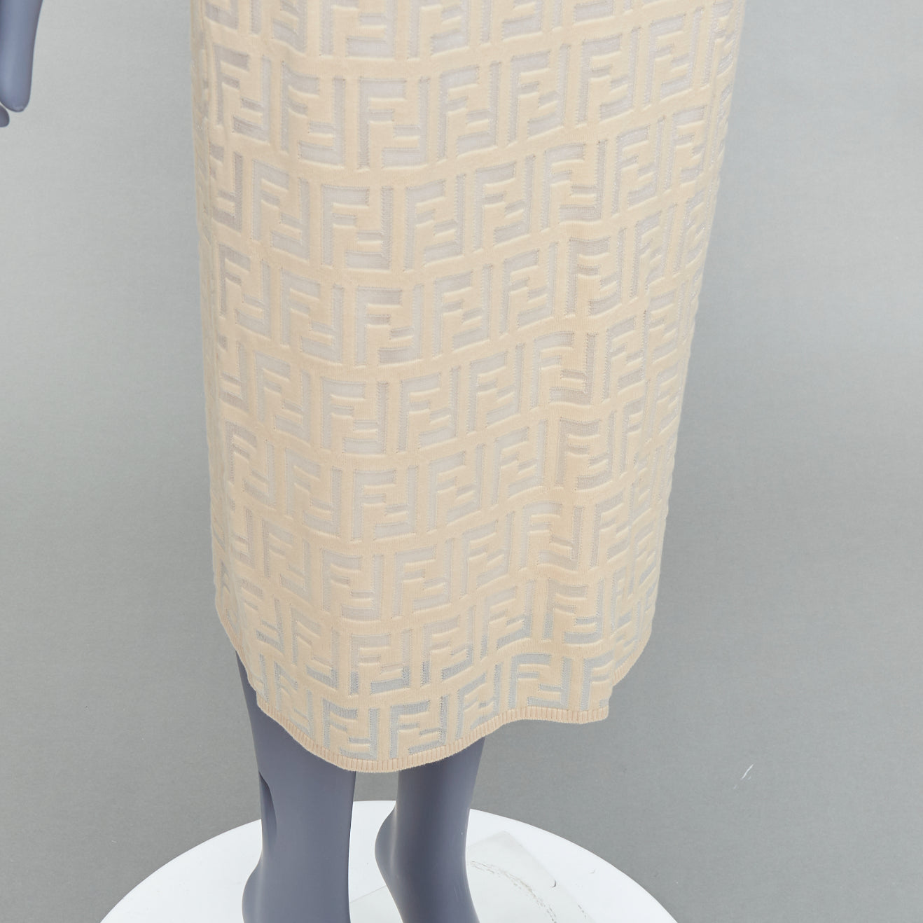 Fendi Zucca Knit Skirt - Detail 2