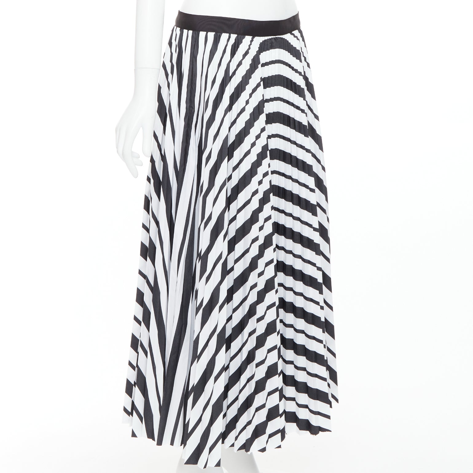 Sacai Ribbon Pleated Skirt - Image 6
