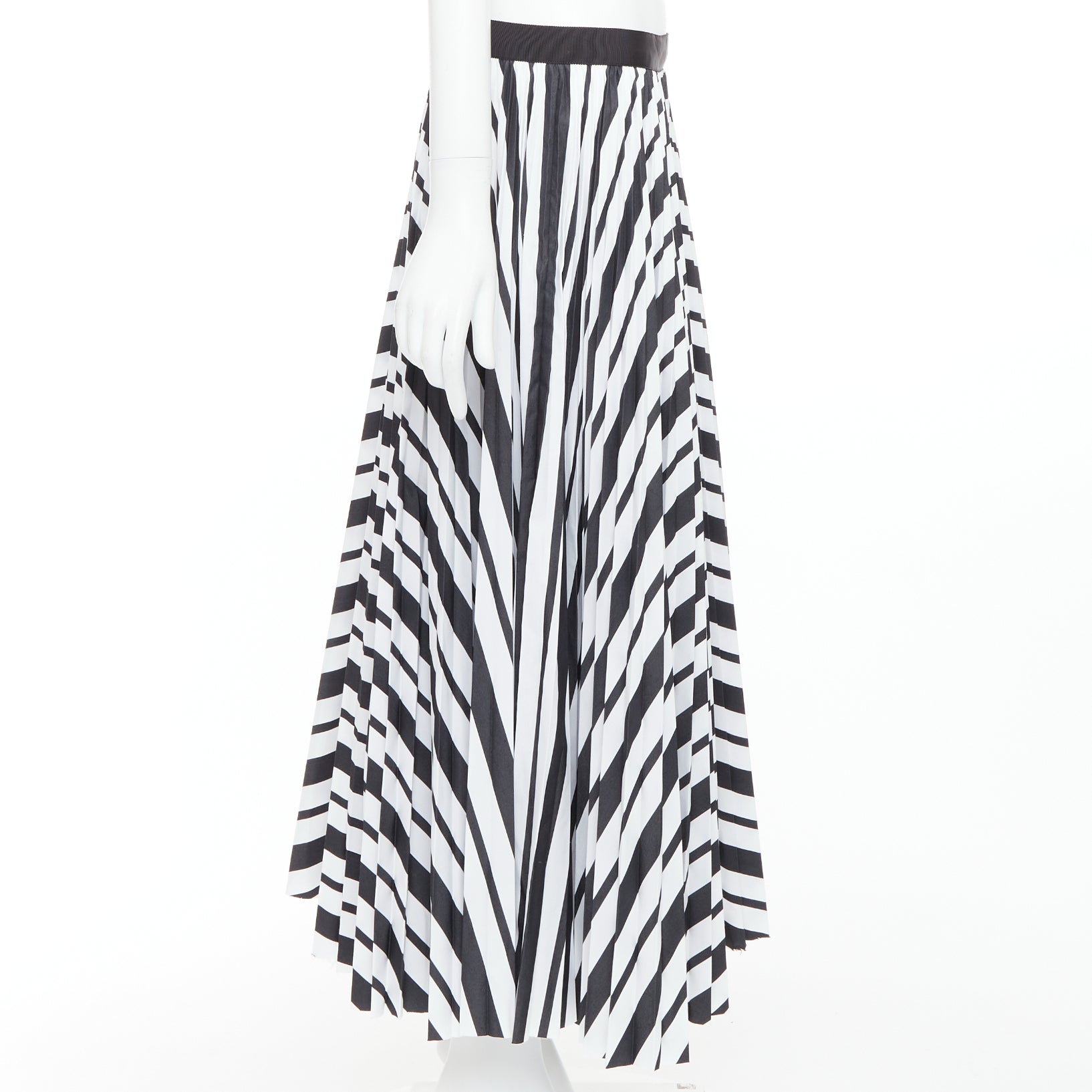 Sacai Ribbon Pleated Skirt - 4