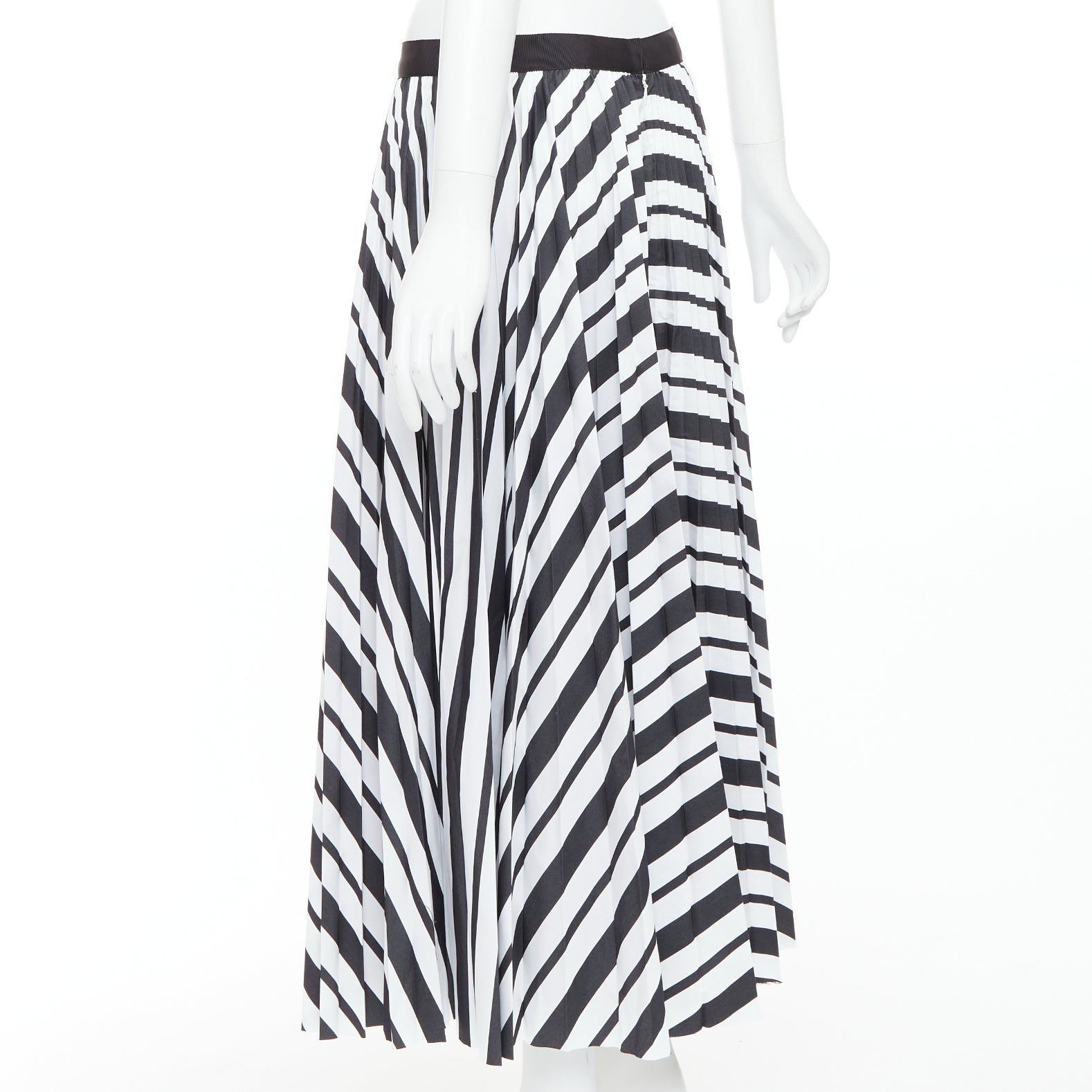 Sacai Ribbon Pleated Skirt - Detail 1