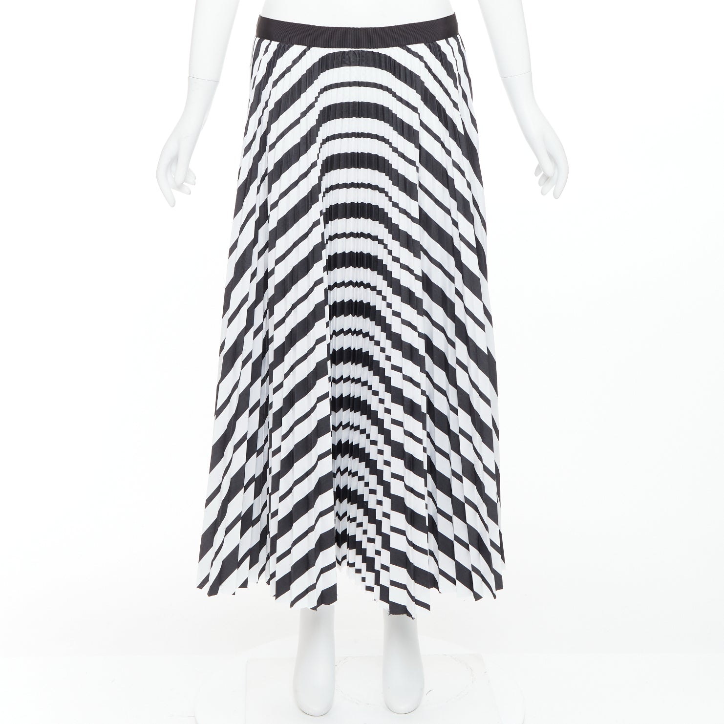 Sacai Ribbon Pleated Skirt - Image 11