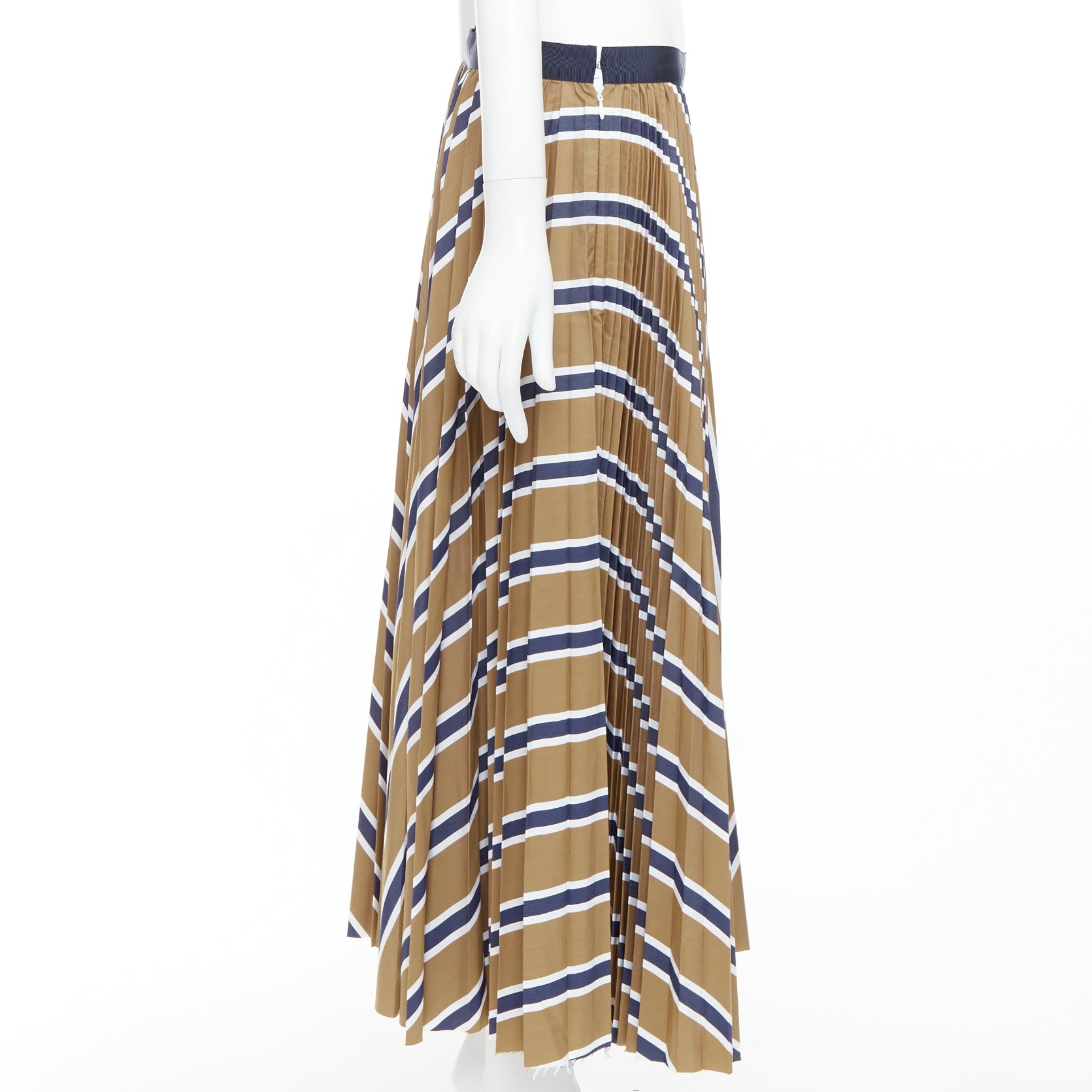 Sacai Striped Ribbon Skirt - Image 6