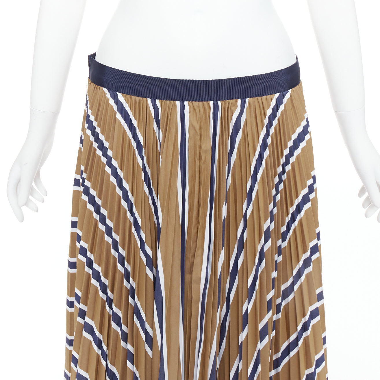 Sacai Striped Ribbon Skirt - Detail 1