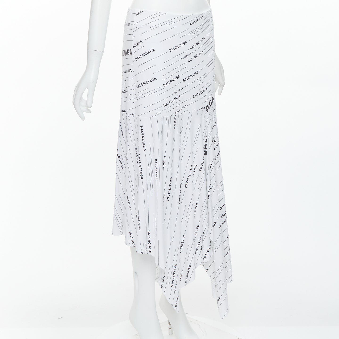 Balenciaga Logo Midi Skirt - Image 6