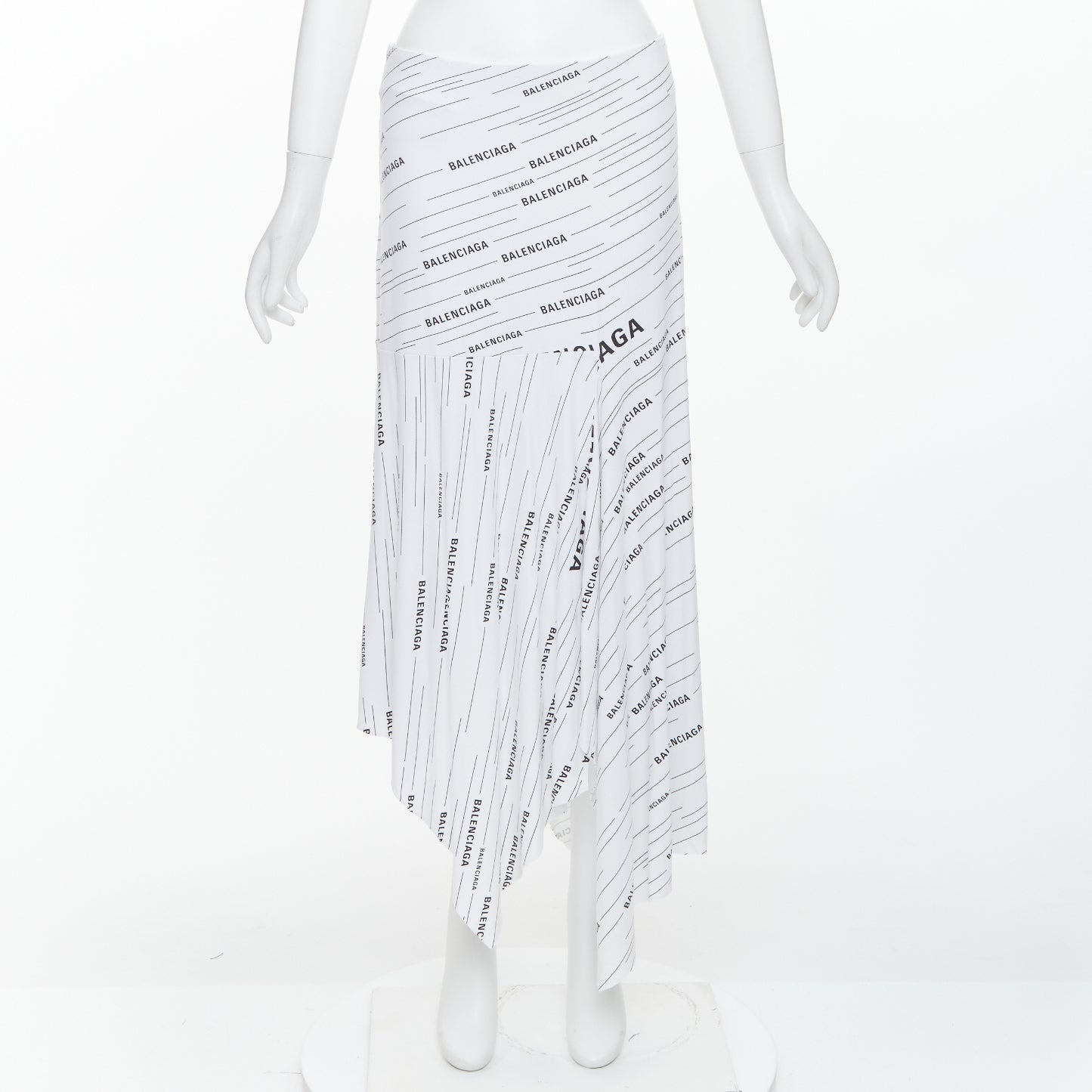 Balenciaga Logo Midi Skirt - Image 10