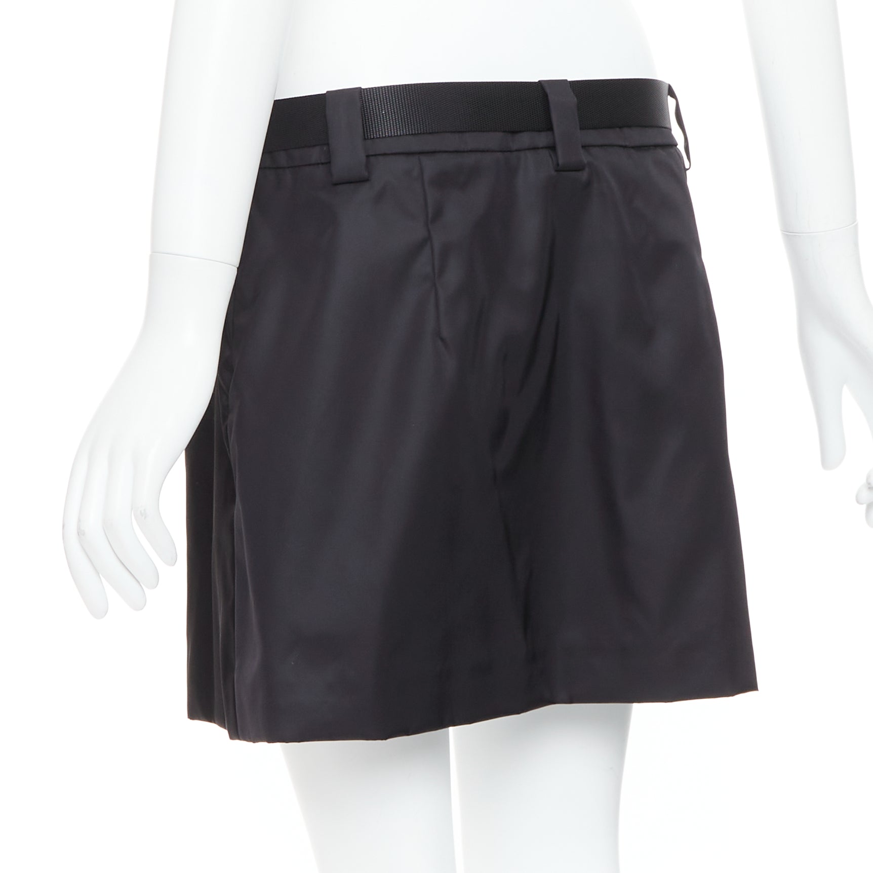 Prada Logo Buckle Skirt - Detail 1