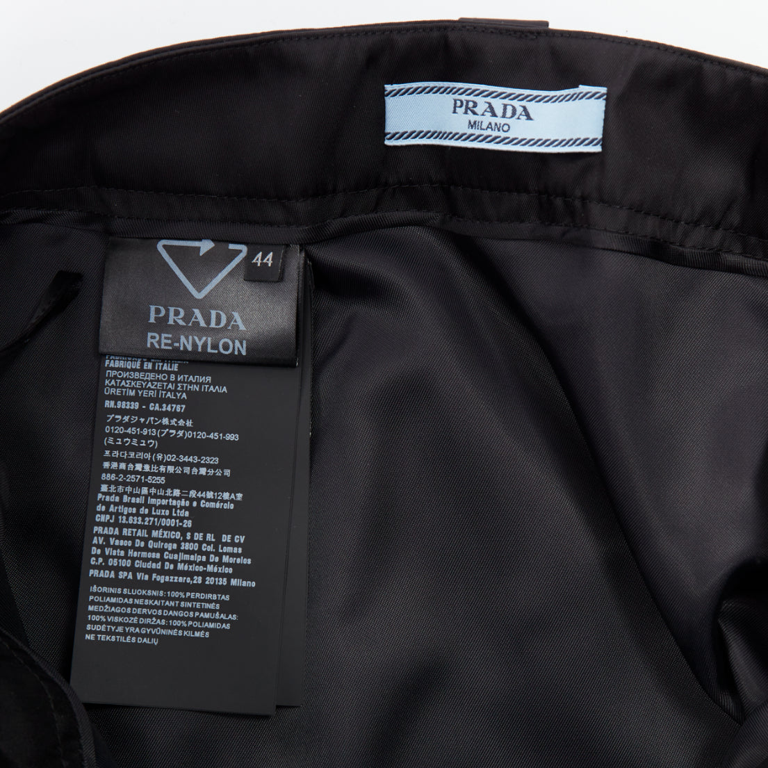 Prada Logo Buckle Skirt - Image 10