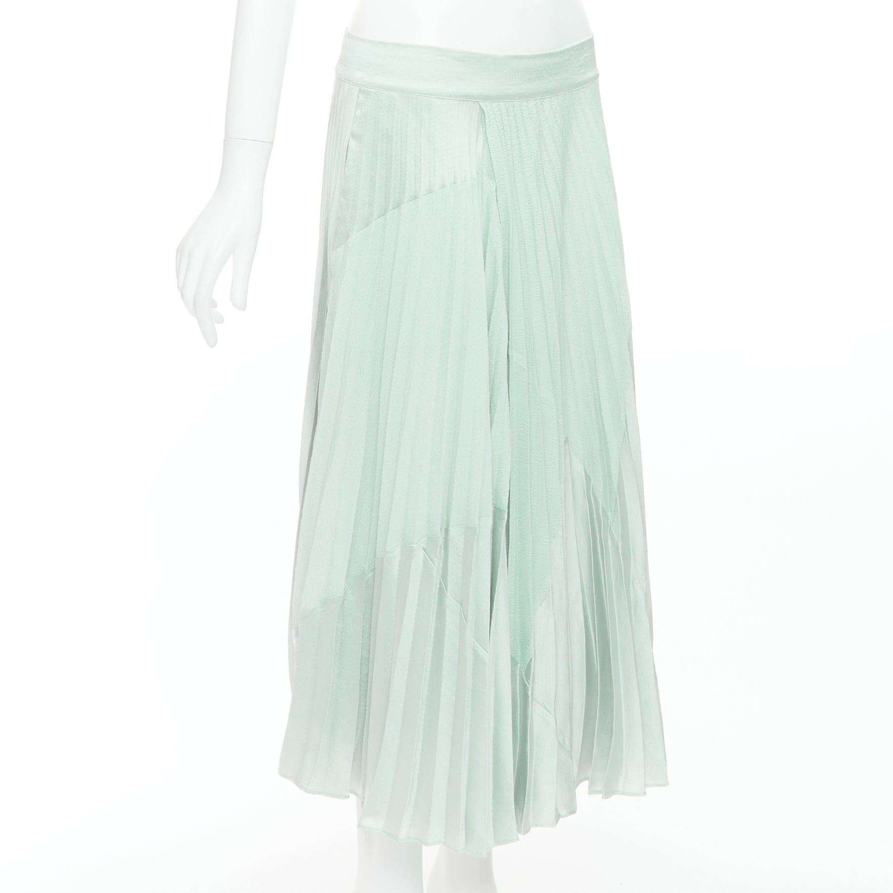 Vince Fabric Panel Skirt - Image 6
