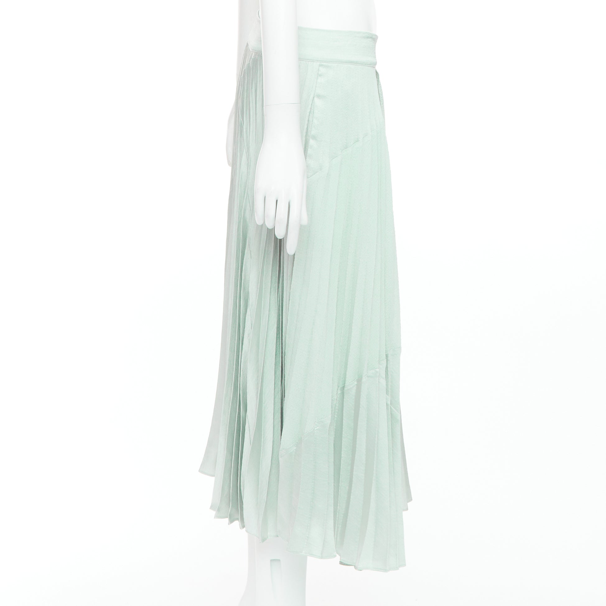 Vince Fabric Panel Skirt - 4