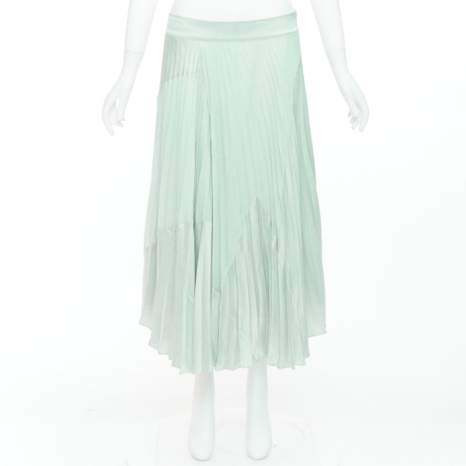 Vince Fabric Panel Skirt - Image 11