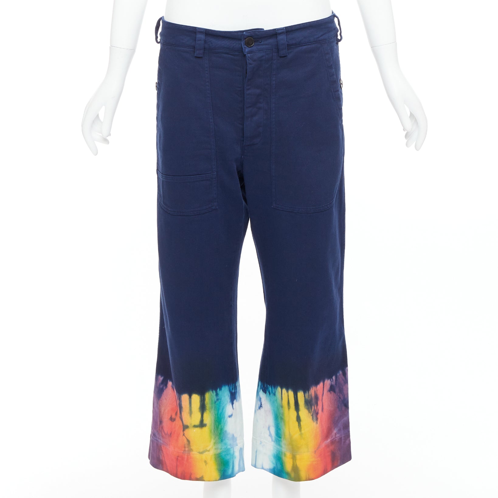 Dior Indigo Tie Dye Jeans