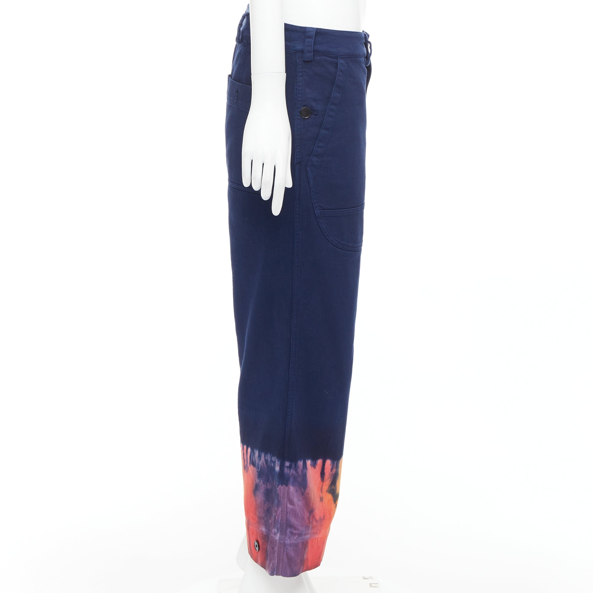 Dior Indigo Tie Dye Jeans - 4