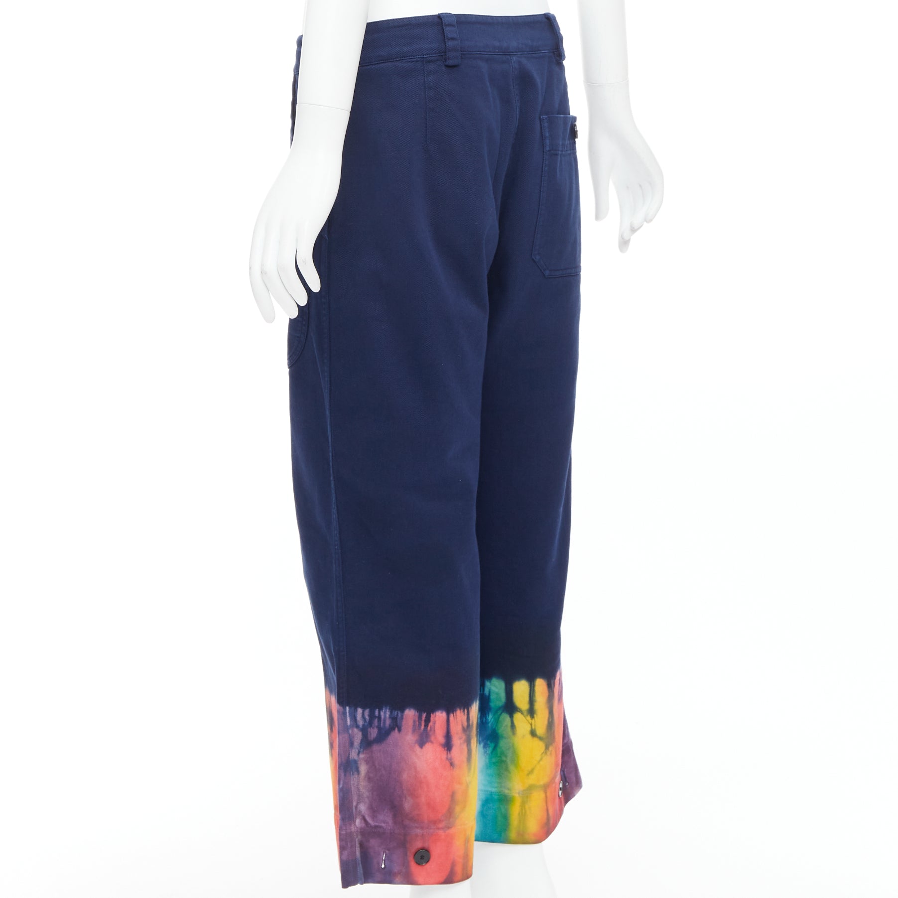 Dior Indigo Tie Dye Jeans - Detail 1