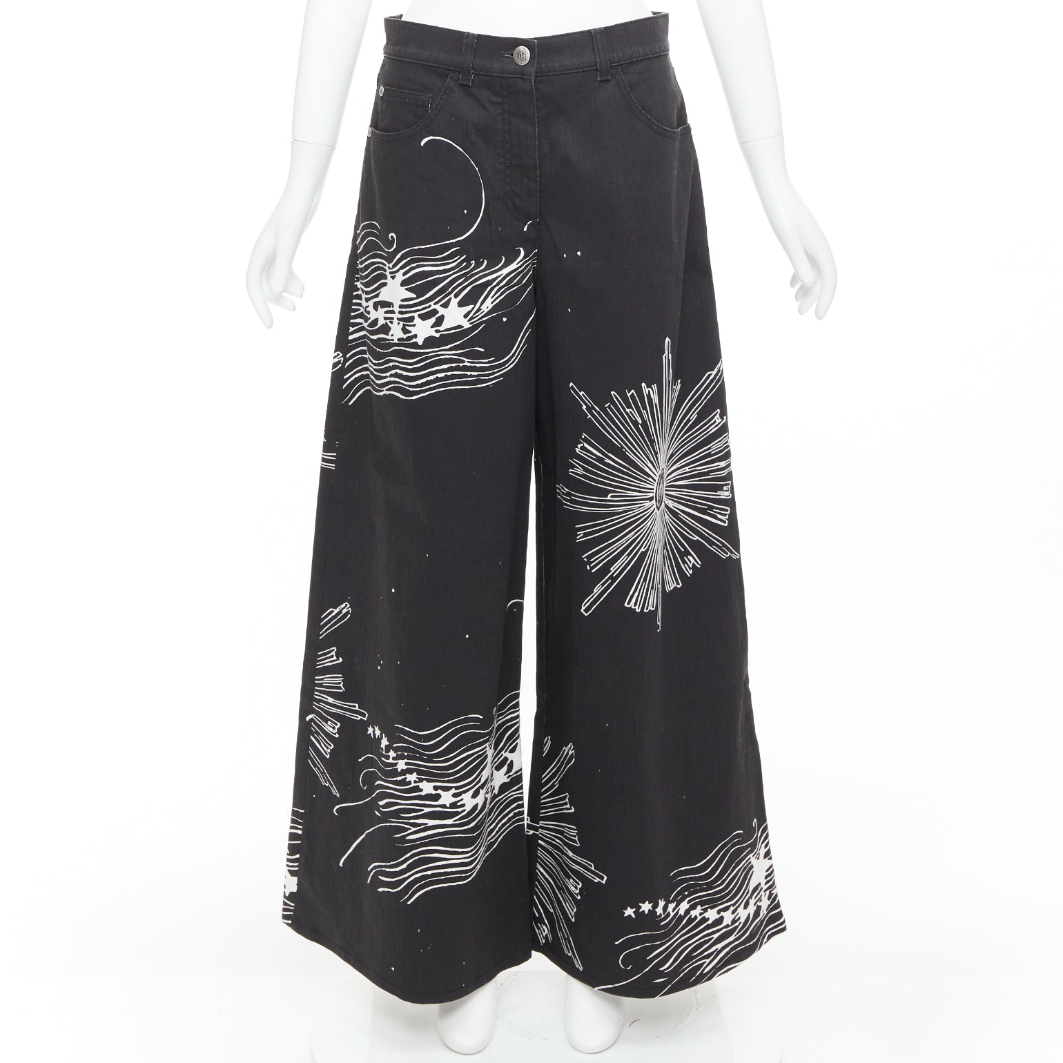 Chanel Horoscope Wide Jeans