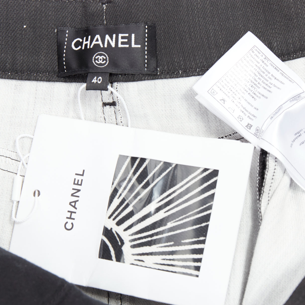 Chanel Horoscope Wide Jeans - Image 10