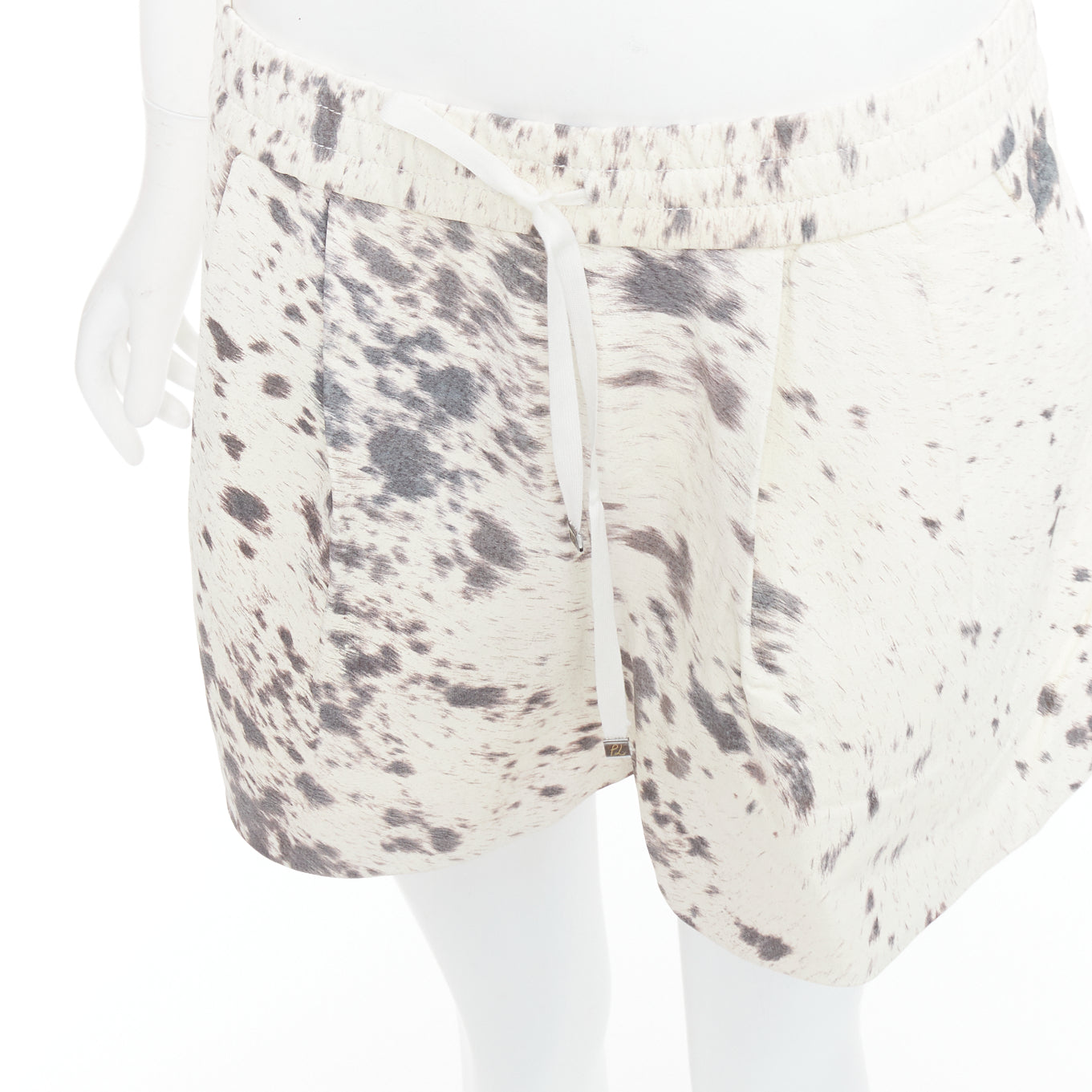 3.1 Phillip Lim Cow Print Shorts - Back view