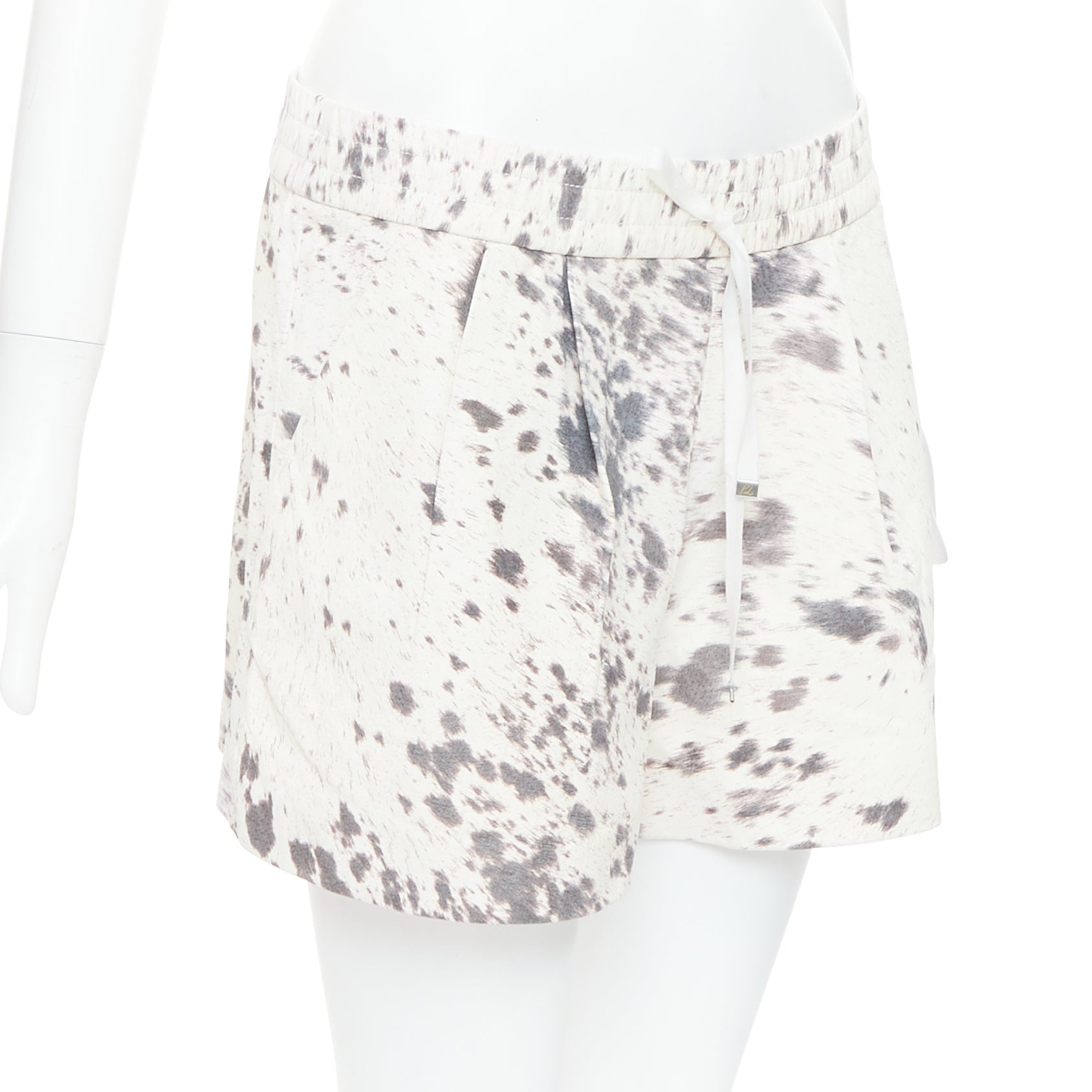 3.1 Phillip Lim Cow Print Shorts - Image 6